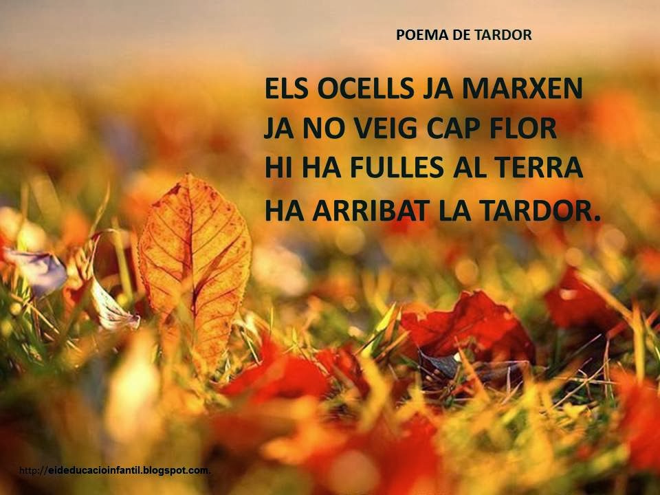 Poema de la Tardor

