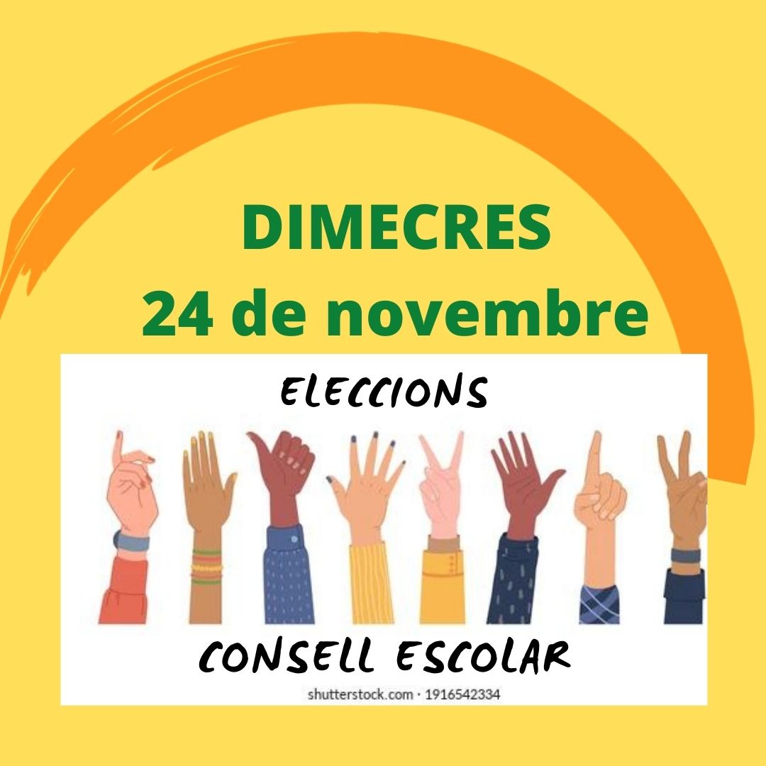cartell eleccions consell escolar