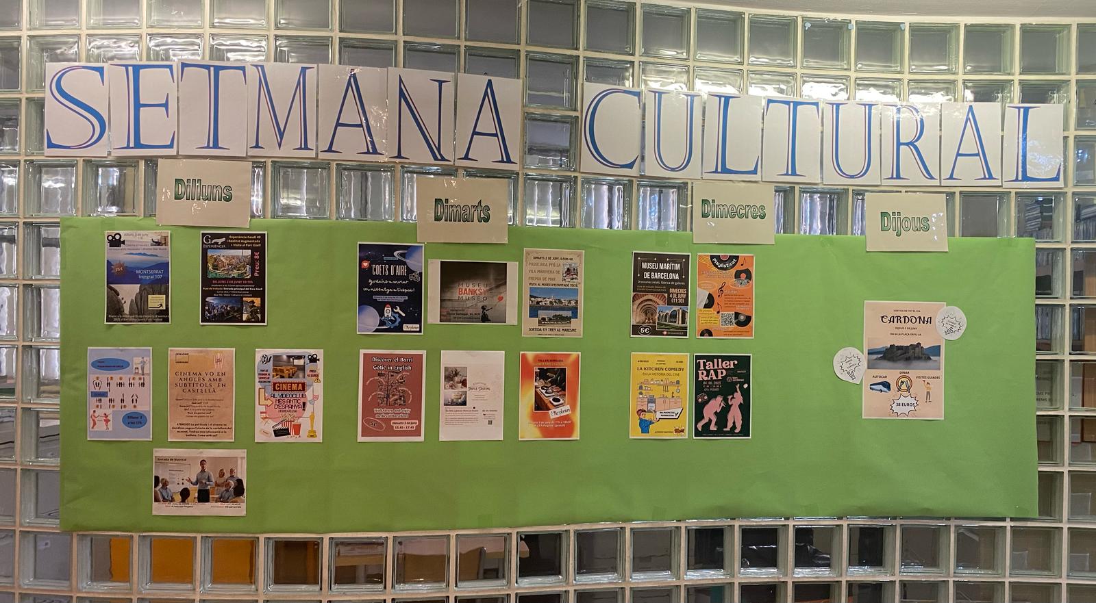 Cartell setmana cultural 2025