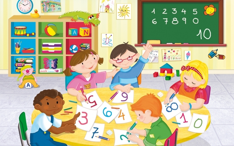 MAINADÈRA ENA ESCÒLA