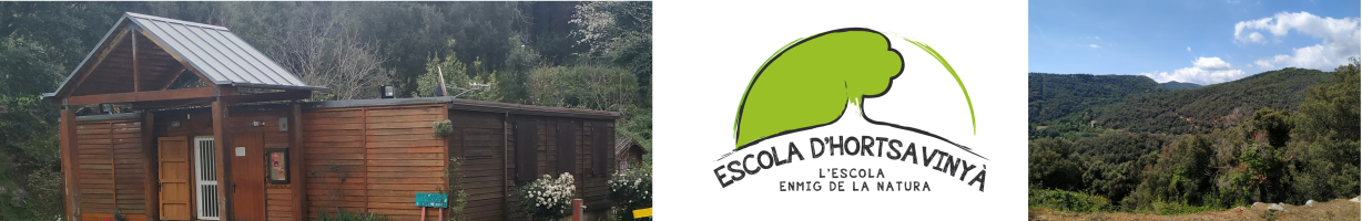 Escola d'Hortsavinyà - L'escola enmig de la natura