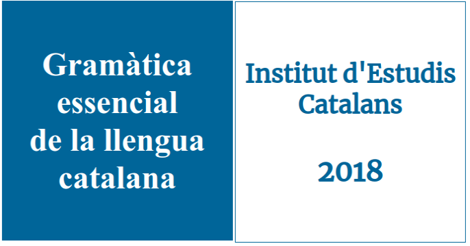 Institut d'Estudis Catalans.