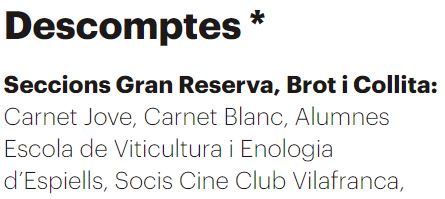 Descomptes Most-2024