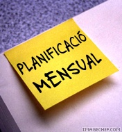 PLANIFICACIÓ MENSUAL