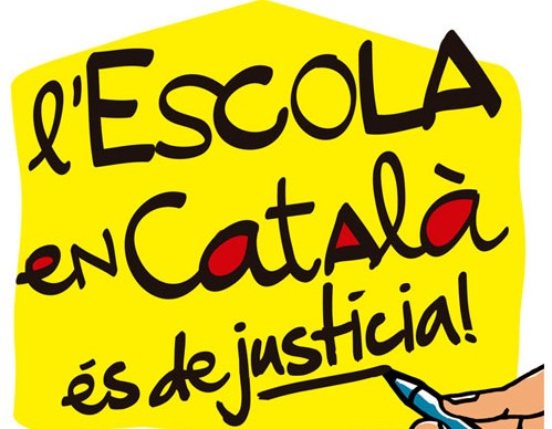 Escola en català