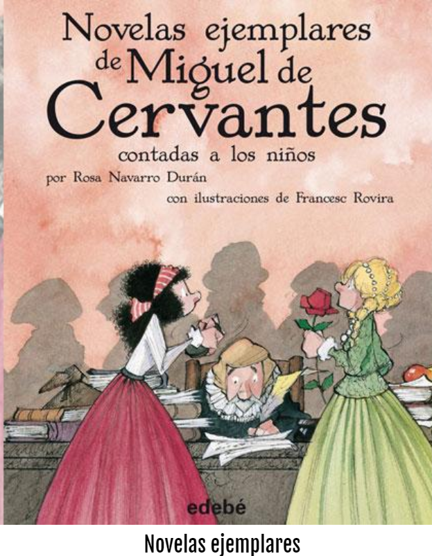 Portada de la edición escolar de las Novelas Ejemplares