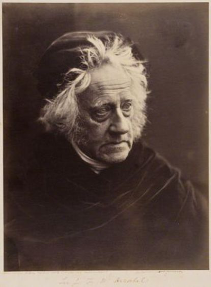 Sir John Herschel por  Julia Margaret Cameron, 1867