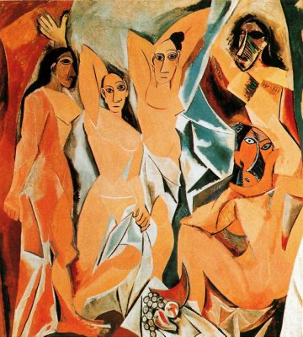 Les senyoretes d’Avinyó, 1907. Pablo Picasso