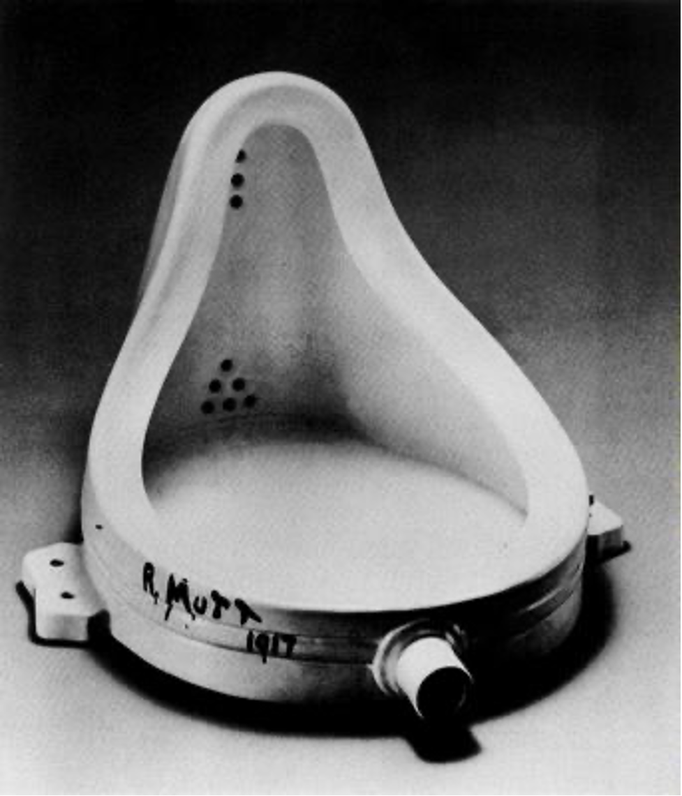 Fuente, 1917. Ready-made de Marcel Duchamp