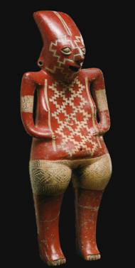 Caràmica de figura femenina