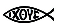 Imatge en blanc i negre de la silueta d'un peix amb la inscripció ijzis al seu interior