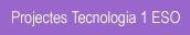 Projectes tecno 1 ESO