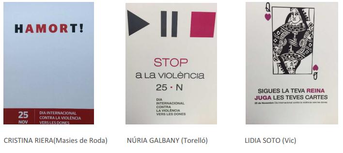 cartells concurs violència dones