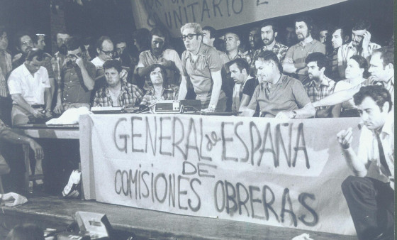 Assemblea CCOO en Barcelona 1976