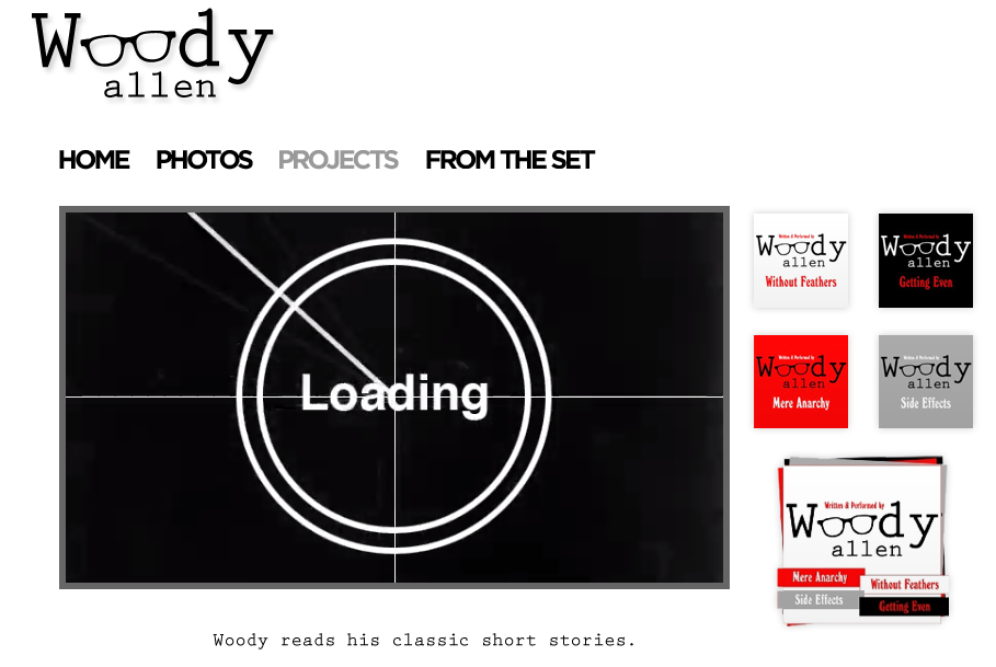 woody allen official site