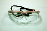 Transparencia del cristal de las gafas