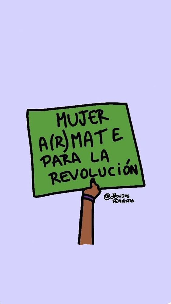 Mujer A(r)mate para la revolución
